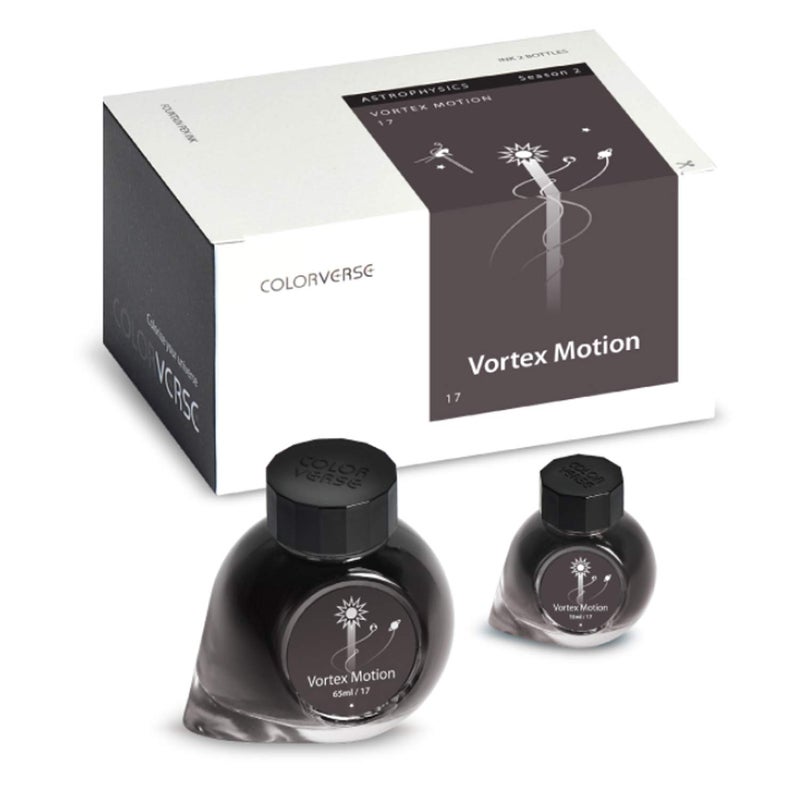 Colorverse Ink - Astrophysics - Vortex Motion (65ml & 15ml) Fountain Pen Ink - Image 1